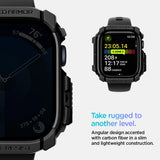 Spigen Rugged Armor Case til Apple Watch 10 46 mm - sort