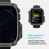 Spigen Rugged Armor Case til Apple Watch 10 46mm - Grå