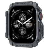 Spigen Rugged Armor Case til Apple Watch 10 46mm - Grå