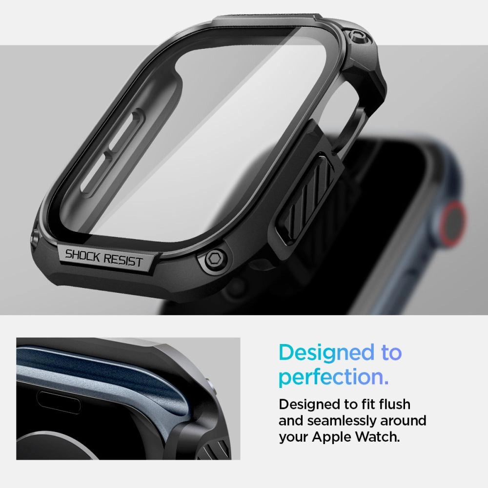 Spigen Tough Armor Case til Apple Watch 10 46 mm - sort