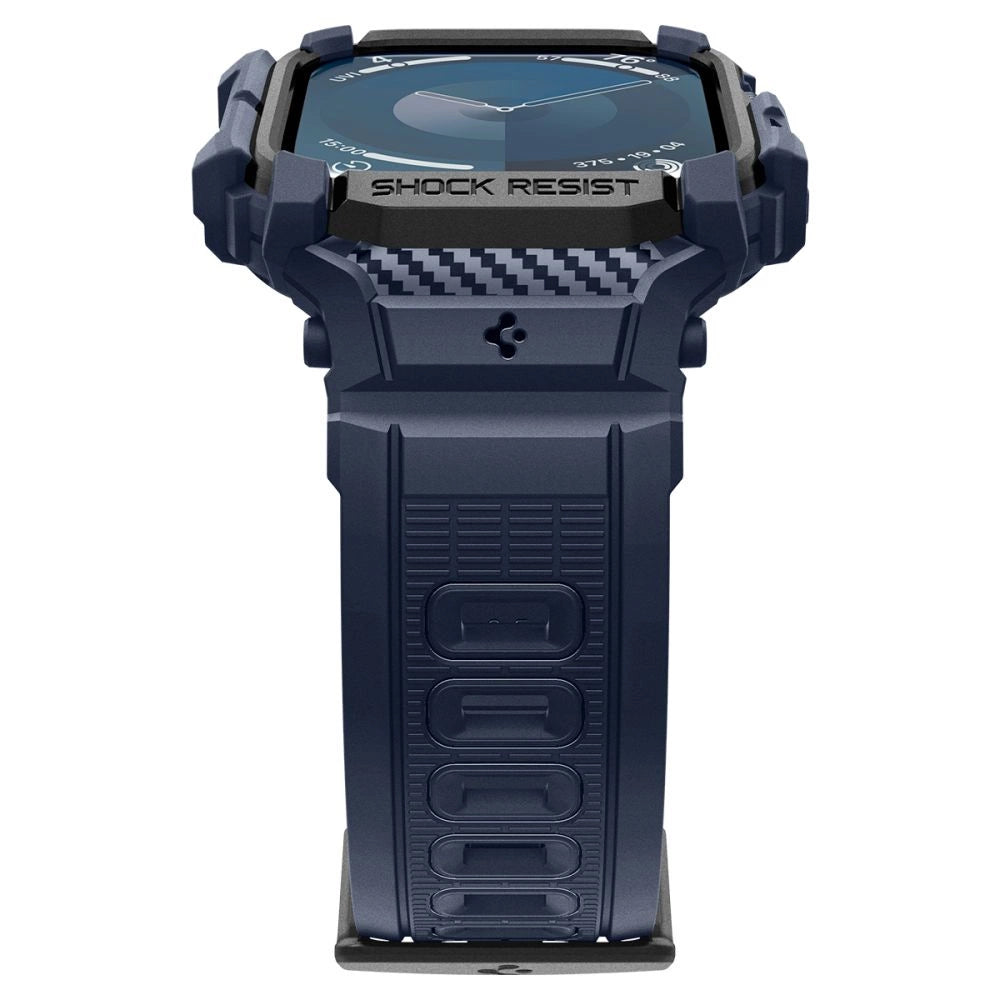 Spigen Rugged Armor "Pro" Apple Watch Strap 46mm - Blå