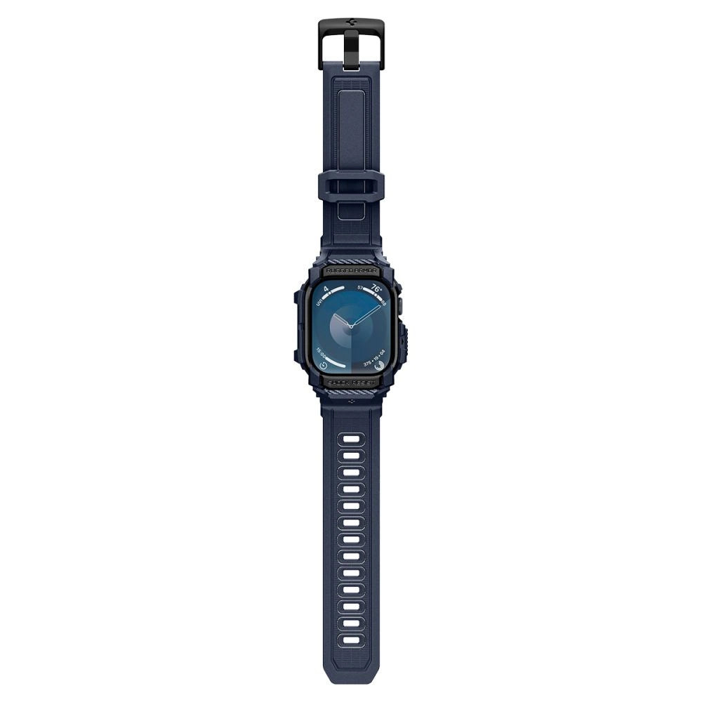 Spigen Rugged Armor "Pro" Apple Watch Strap 46mm - Blå
