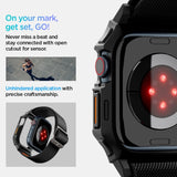 Spigen Lite Fit " PRO " rem til Apple Watch 10 46 mm - sort