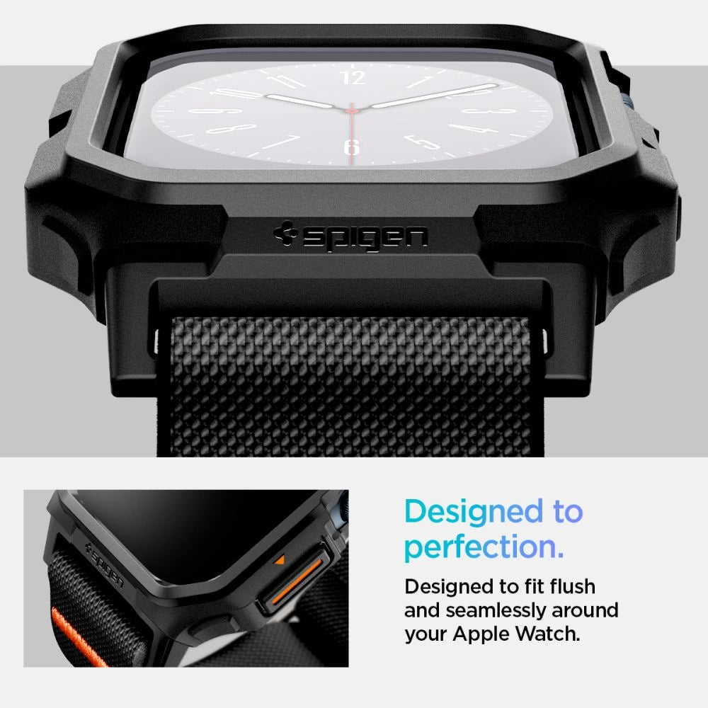 Spigen Lite Fit " PRO " rem til Apple Watch 10 46 mm - sort