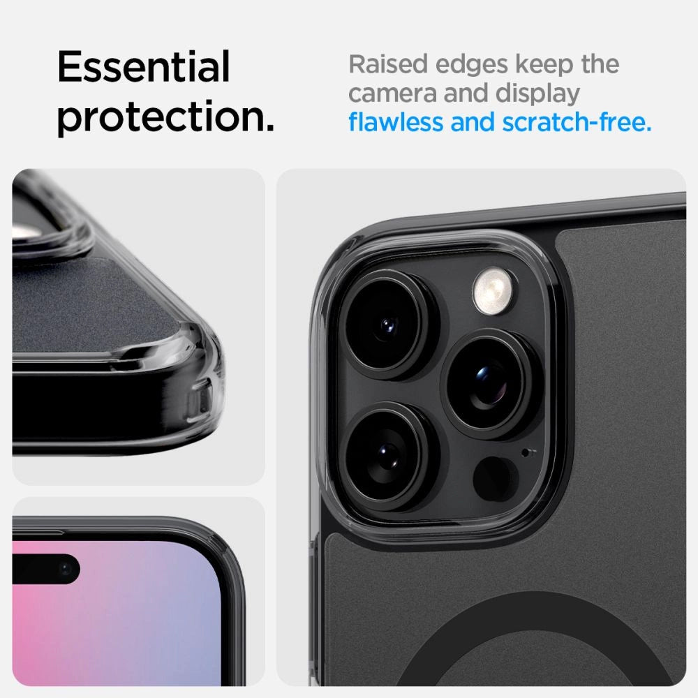Spigen Ultra Hybrid "T" MagSafe Case til iPhone 16 Pro Max - sort