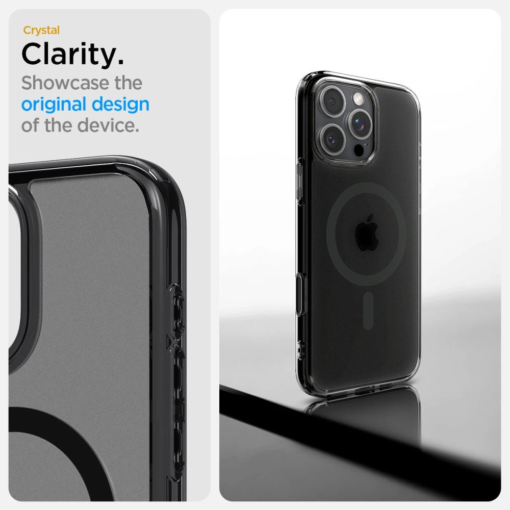Spigen Ultra Hybrid "T" MagSafe Case til iPhone 16 Pro Max - sort