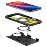 Spigen Tough Armor "T" MagSafe-fodral til iPhone 16 Pro Max - sort