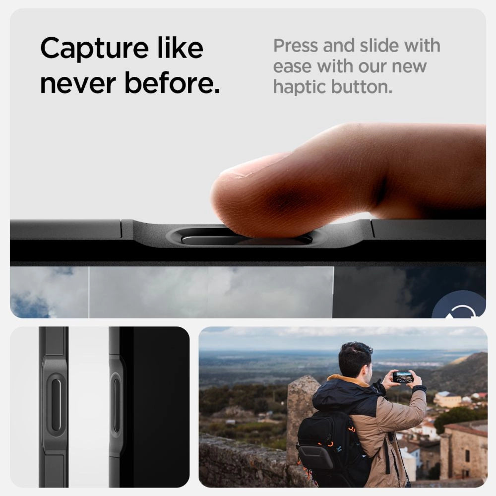 Spigen Tough Armor "T" MagSafe-fodral til iPhone 16 Pro Max - sort