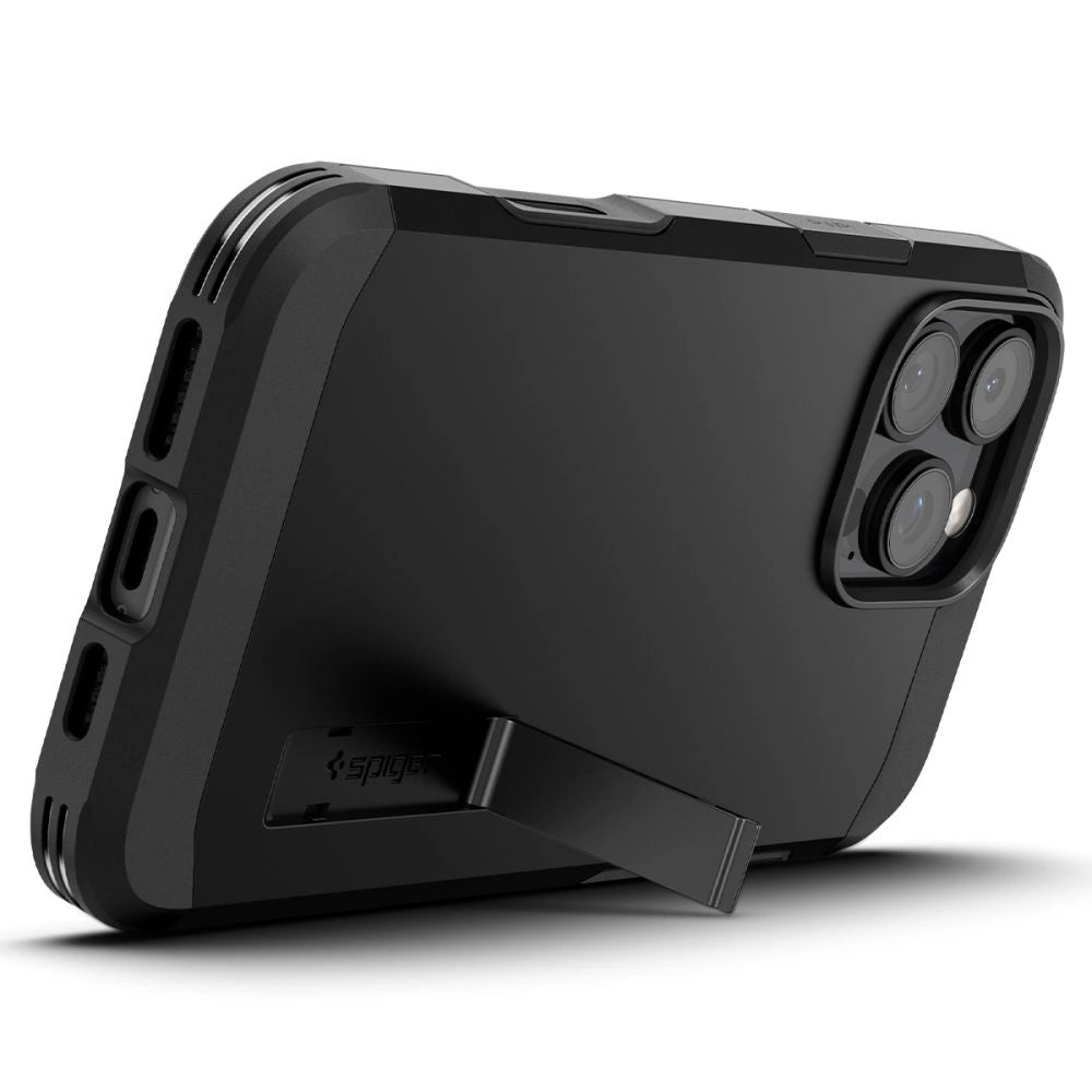 Spigen Tough Armor "T" MagSafe-fodral til iPhone 16 Pro - sort