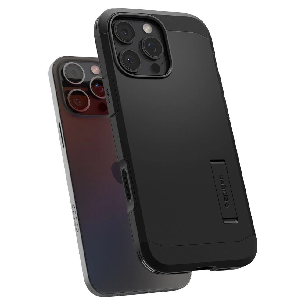 Spigen Tough Armor "T" MagSafe-fodral til iPhone 16 Pro - sort