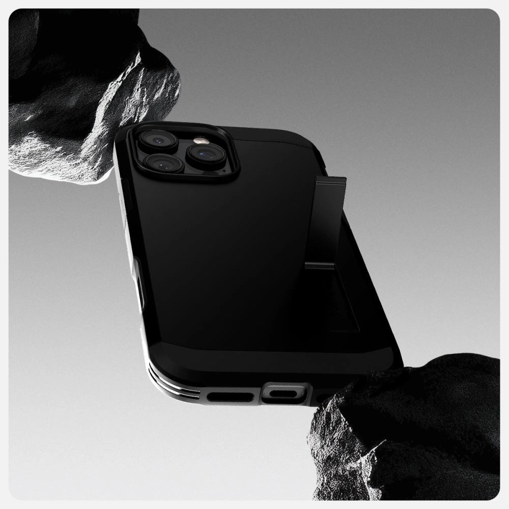Spigen Tough Armor "T" MagSafe-fodral til iPhone 16 Pro - sort