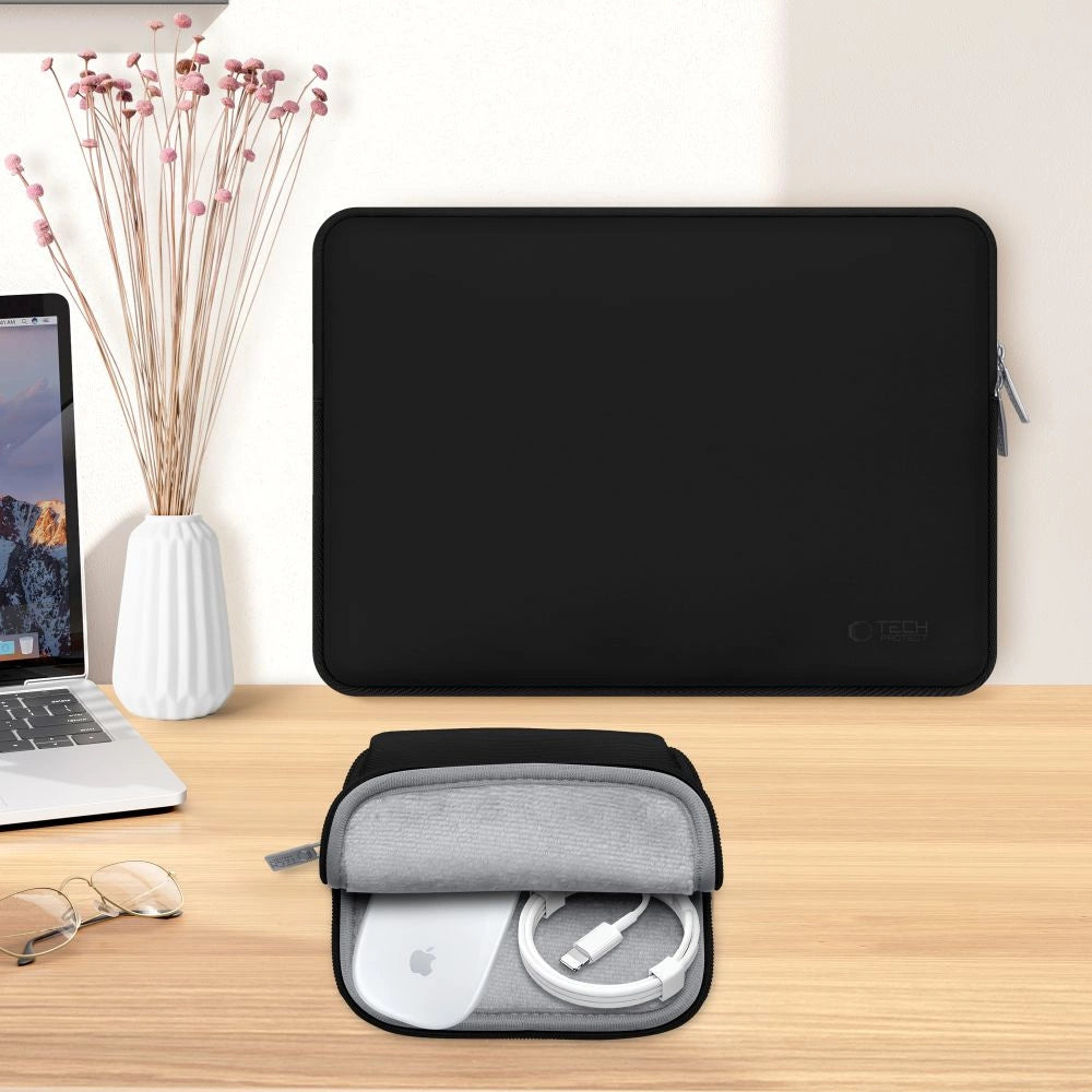 Tech-Protect Neoslim 15-16" Laptop Bag - sort