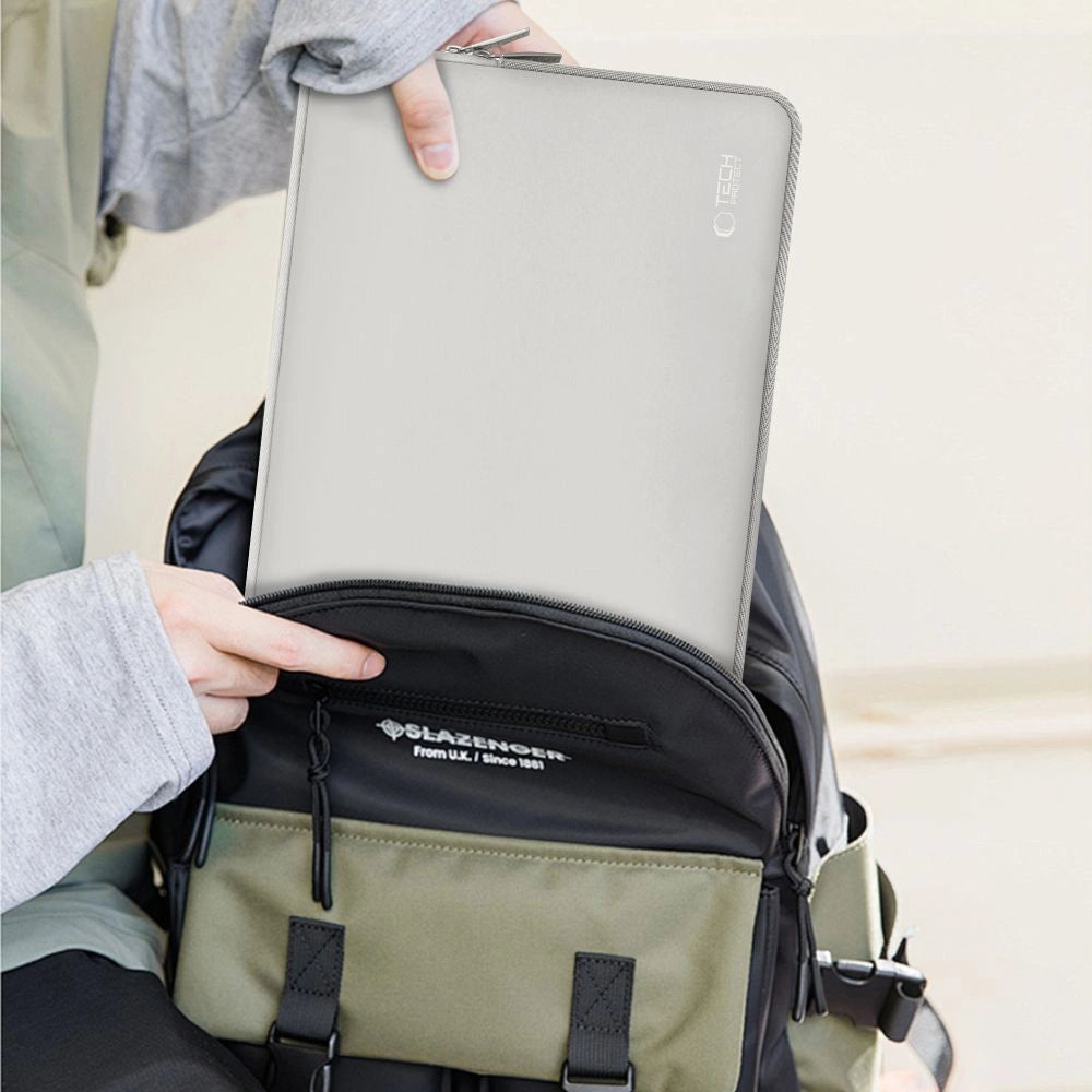 Tech-Protect Neoslim 15-16" Laptop Bag - Grå