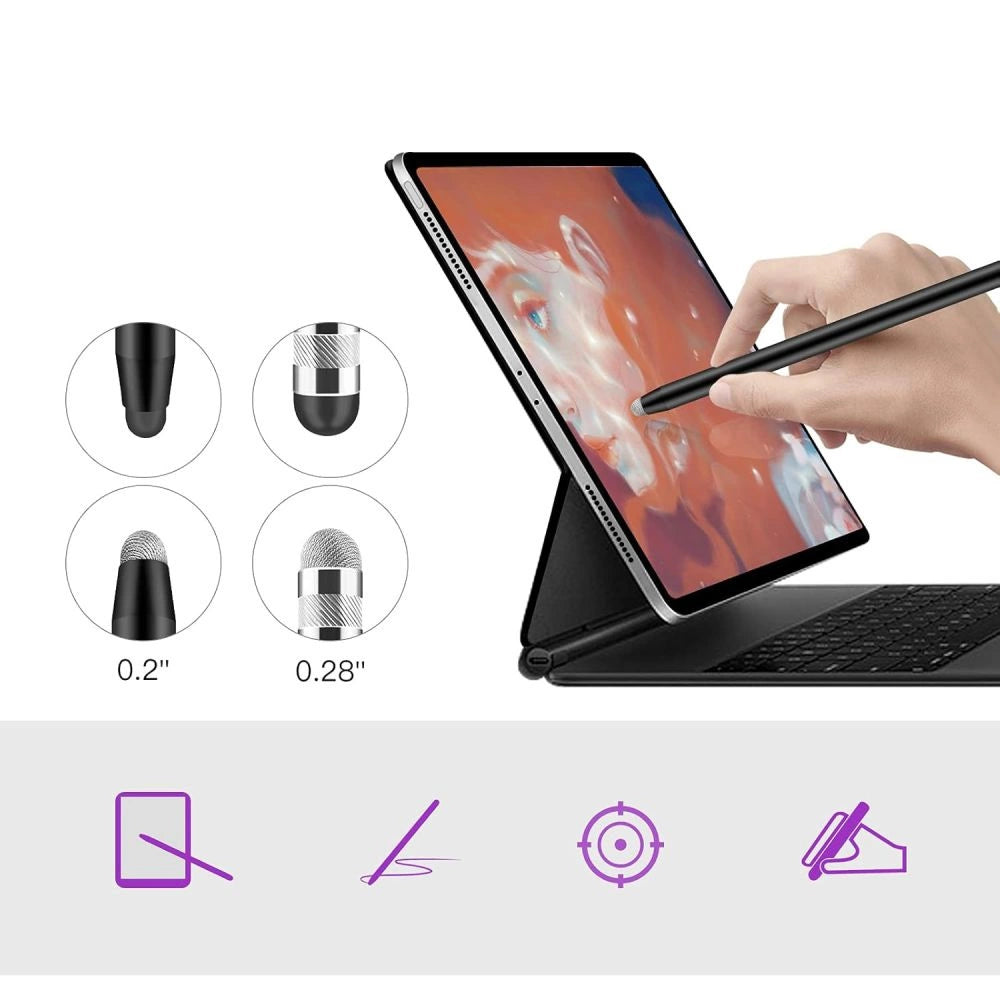 Tech-Protect USP100 4-TIP Touch Stylus Passivpen - sort