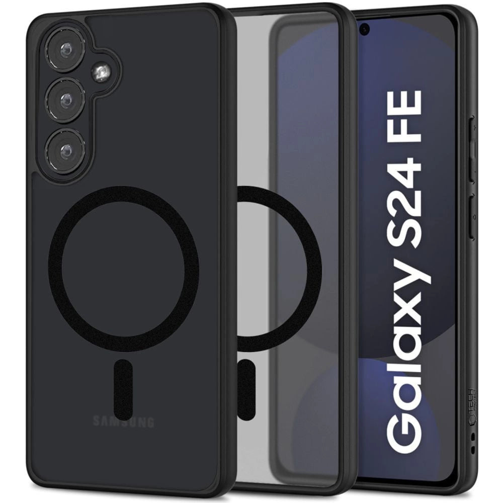 Tech-Protect MagMat MagSafe Case til Samsung Galaxy S24 FE - sort