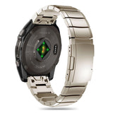 Tech-Protect SteelBand Armbånd til Garmin Fenix 5X / 5X PLUS / 6X / 6X PRO / 7X / 8 (51 MM) - Titanium