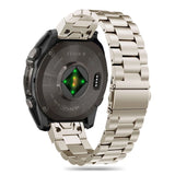 Tech-Protect rustfrit armbånd til Garmin Fenix 5X / 5X PLUS / 6X / 6X PRO / 7X / 8 (51 MM) - Titan