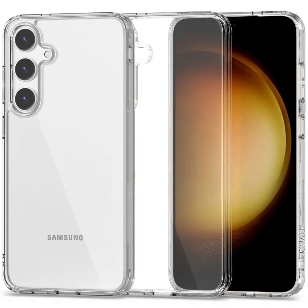 Tech-Protect FlexAir Hybrid Case til Samsung Galaxy S24 FE - Gennemsigtig