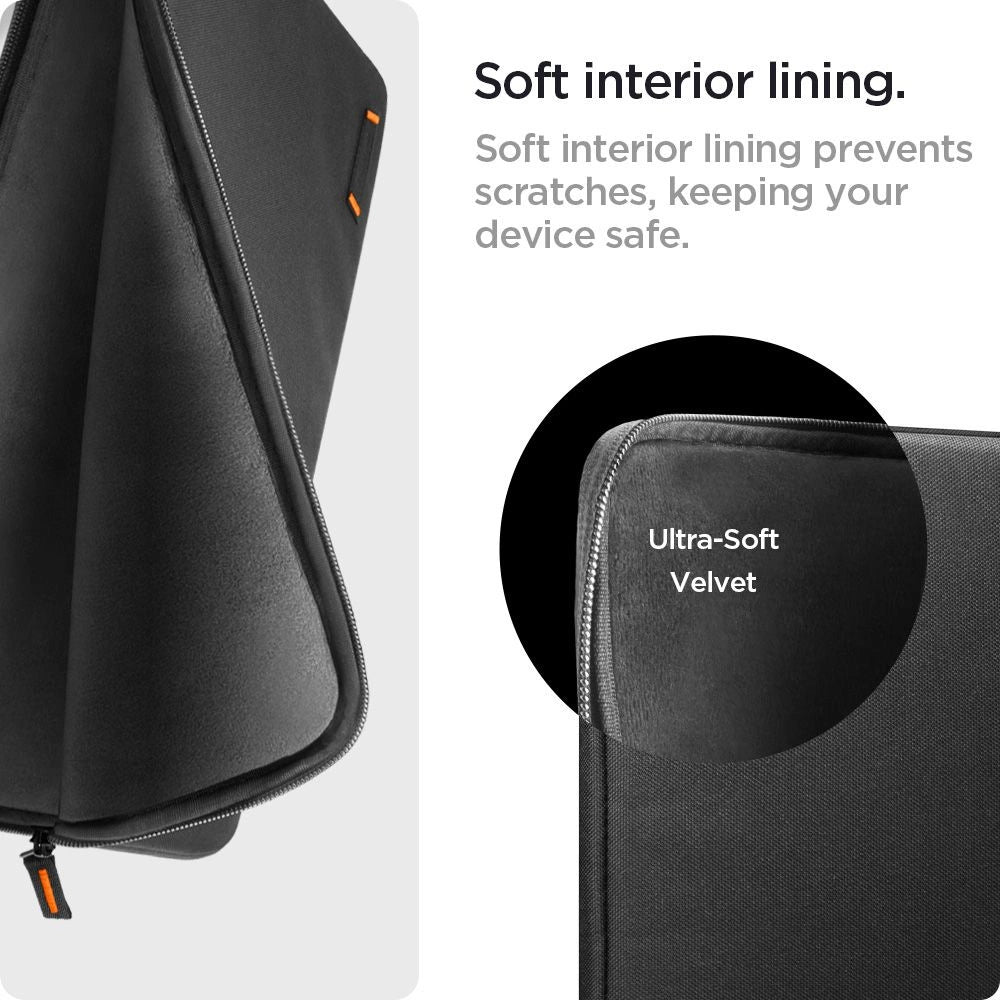 Spigen Basic Pouch 13-14" Laptop Bag - sort