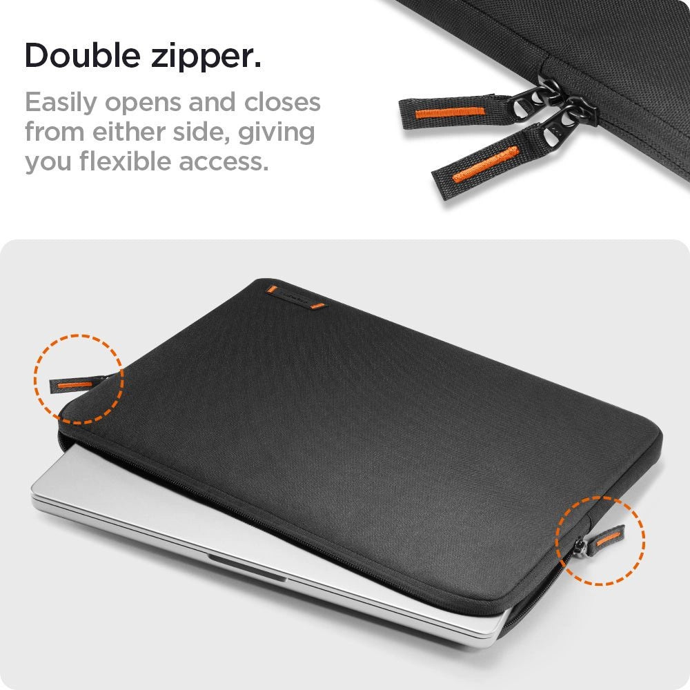 Spigen Basic Pouch 13-14" Laptop Bag - sort