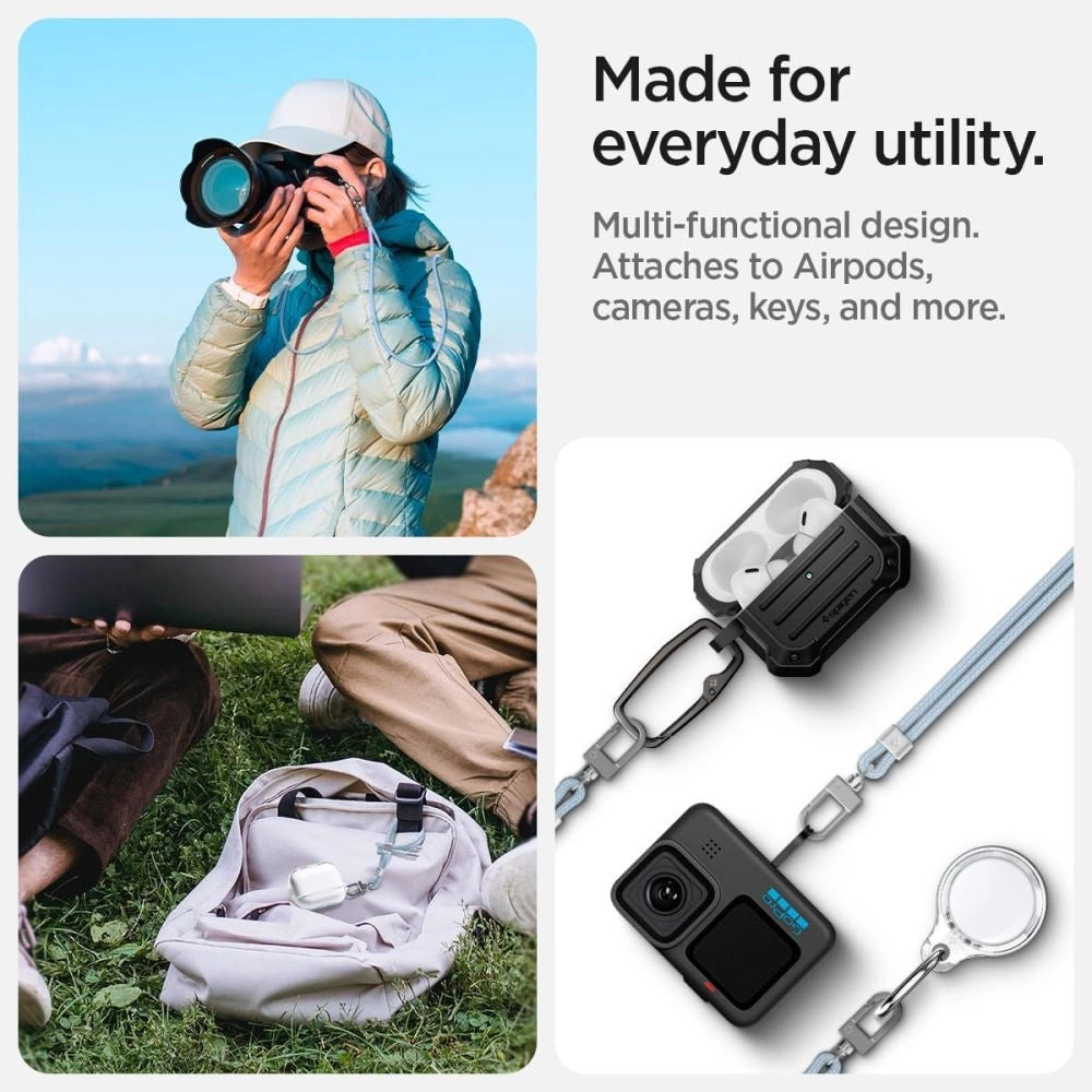 Spigen Universal Set Lanyard og Pendant - Blå