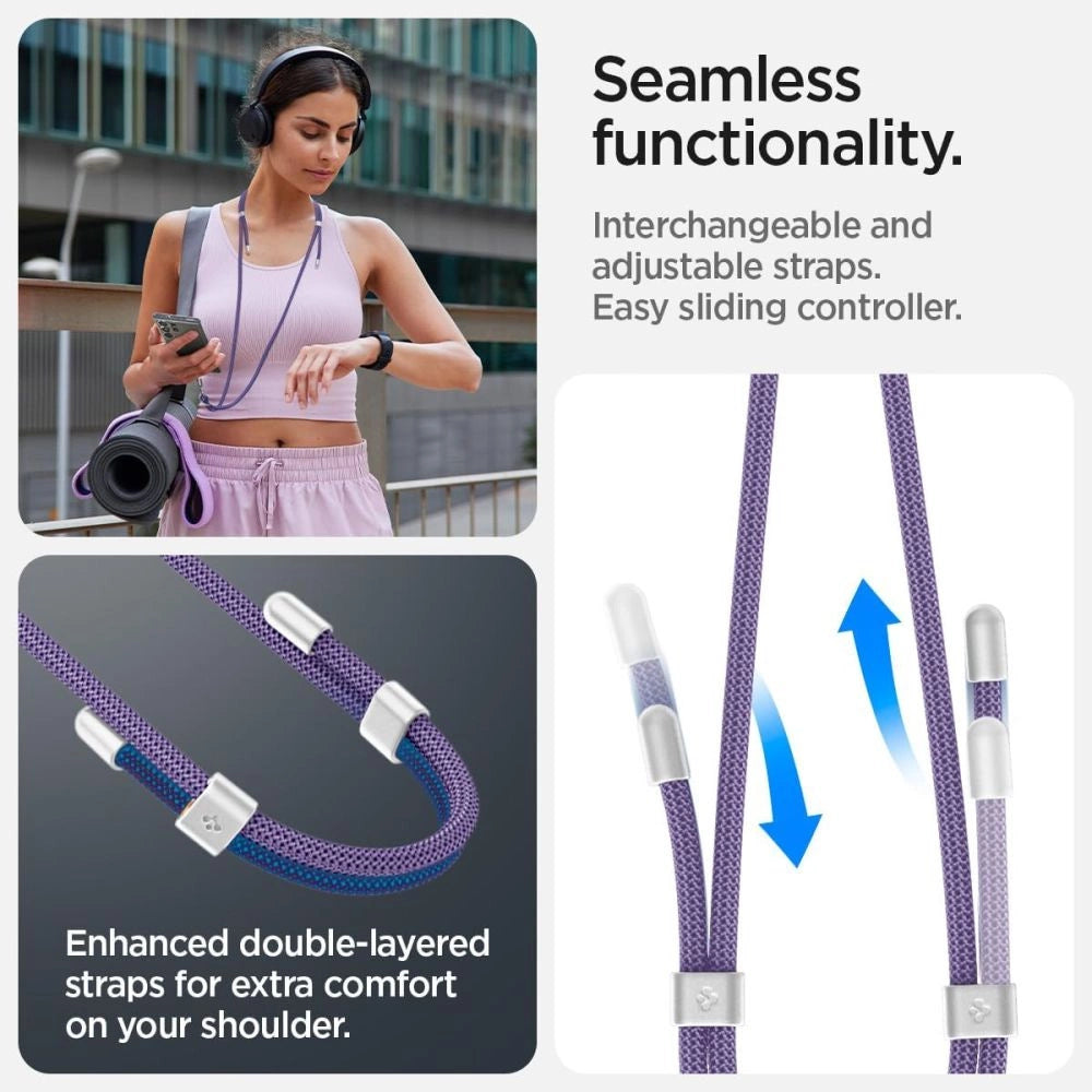 Spigen Universal Set Lanyard og Pendant - Lila