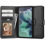 Tech-Protect Wallet Case til Motorola Moto G25 5G - sort