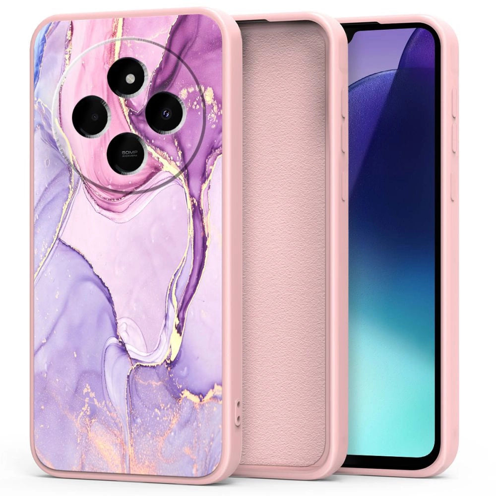 Tech-Protect Icon Case til Xiaomi Redmi 14C / Poco C75 - Marmor