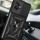 Tech-Protect CamShield Pro Case til Motorola Moto G55 5G - sort