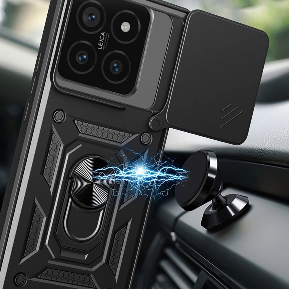 Tech-Protect CamShield Pro Case til Xiaomi 14T - sort