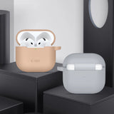 Tech-Protect Silicone Hook Case til AirPods 4 - sort