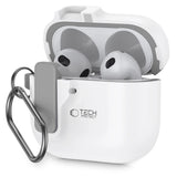 Tech-Protect Slim Hook Case til AirPods 4 - hvid