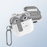 Tech-Protect Slim Hook Case til AirPods 4 - hvid