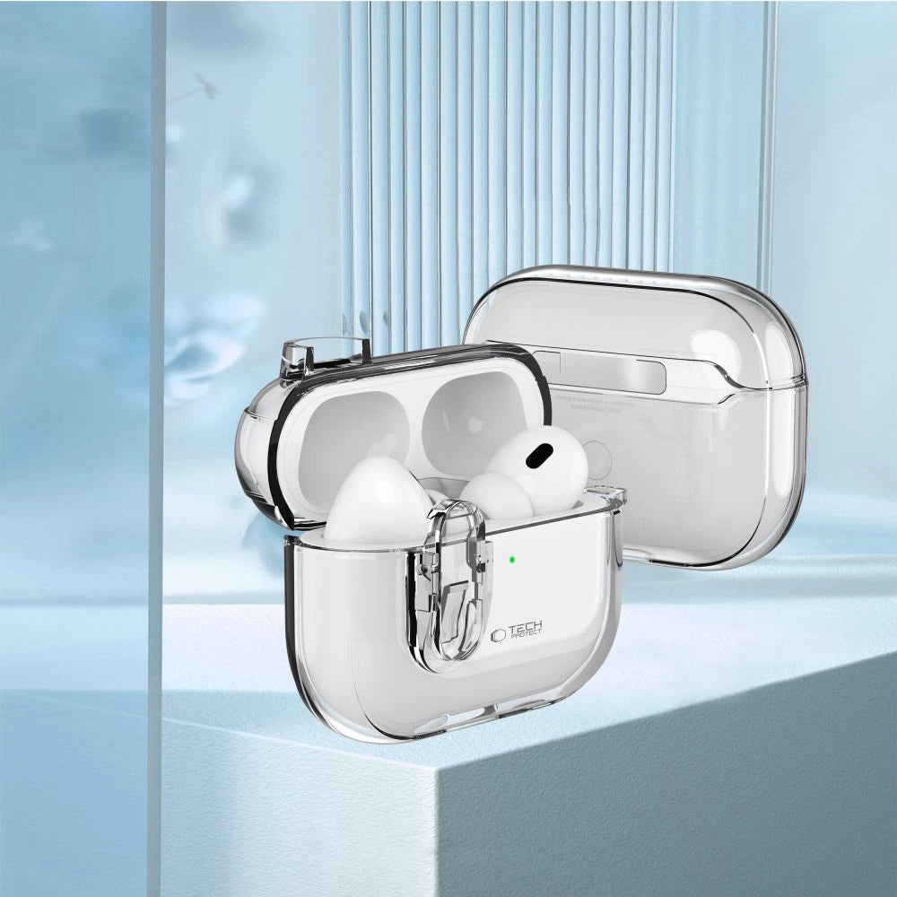 Tech-Protect Slim Hook Case til AirPods 1 / 2 - Klar