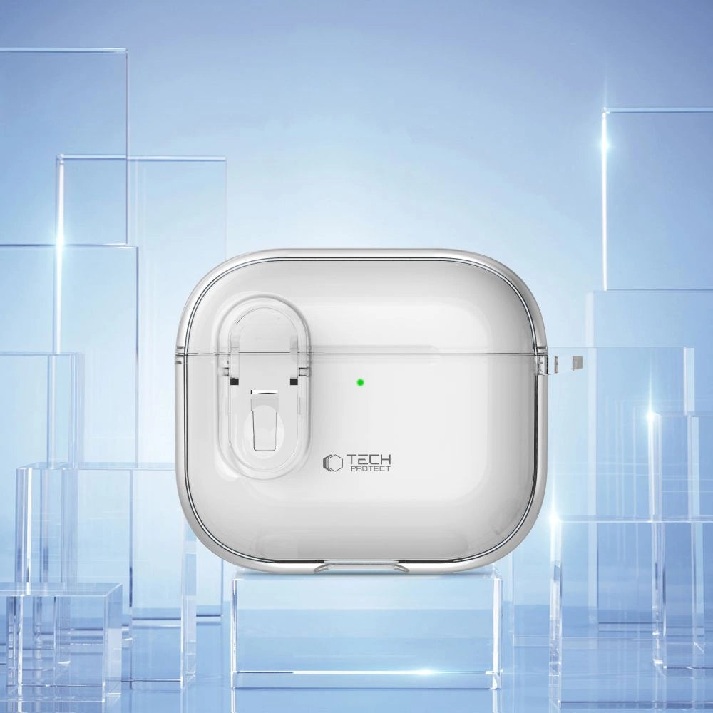 Tech-Protect Slim Hook Case til AirPods 4 - klar