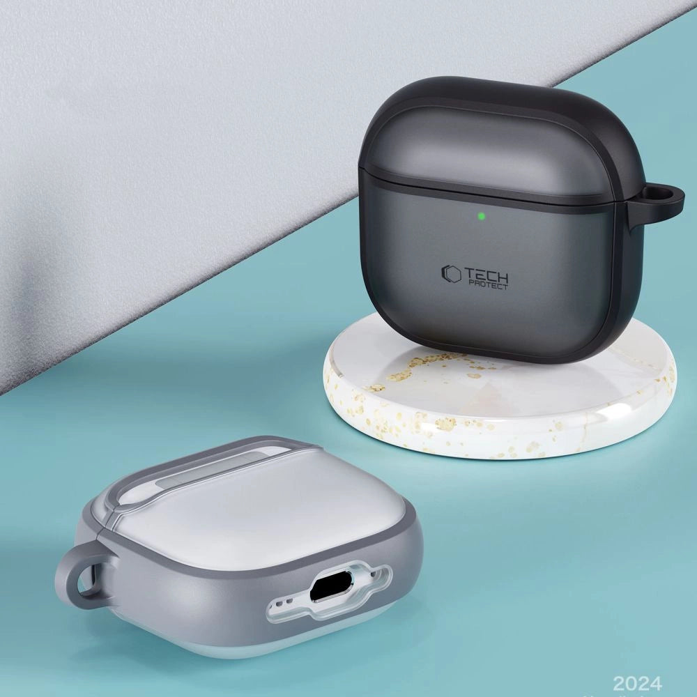 Tech-Protect Slim Hook Case til AirPods 4 - sort