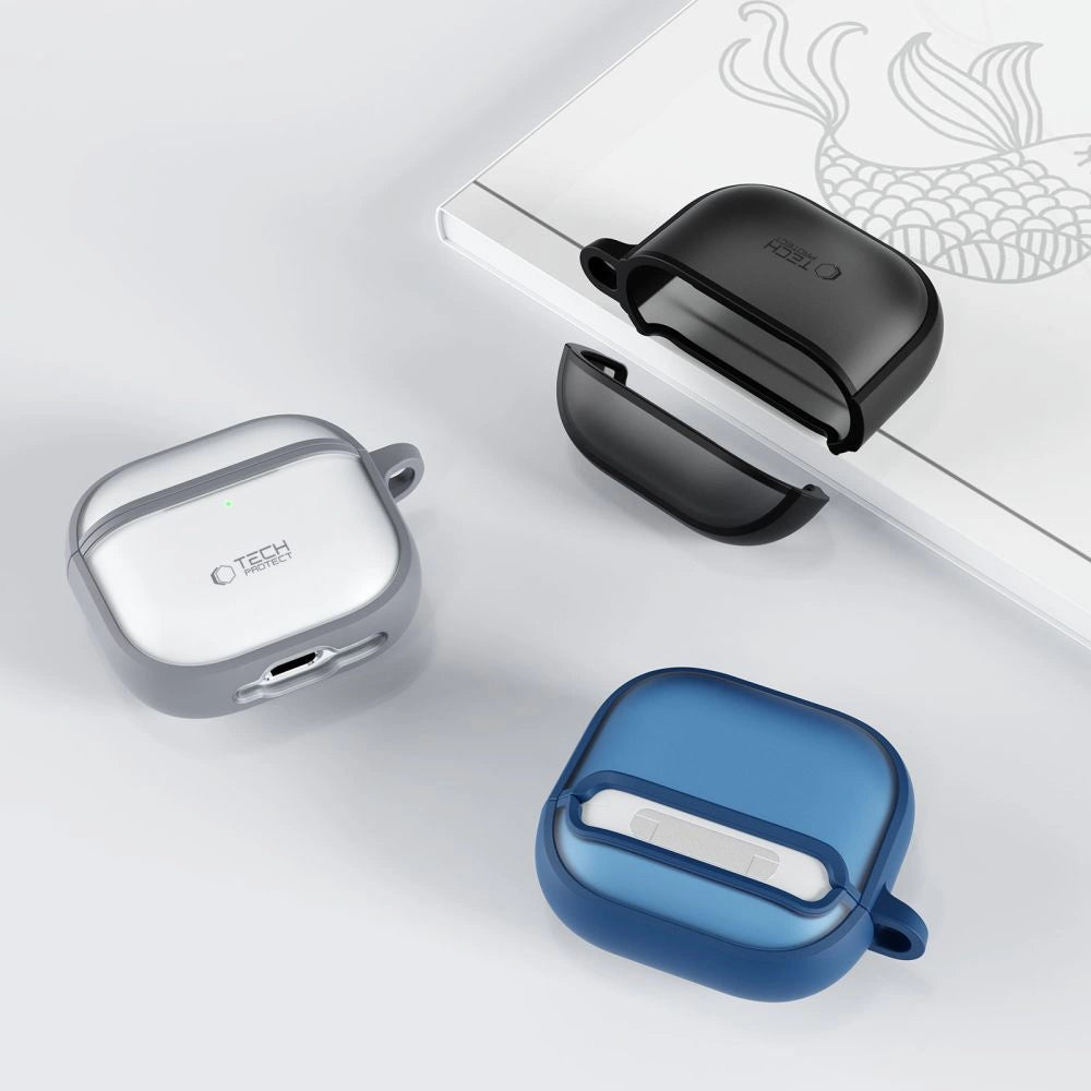 Tech-Protect Slim Hook Case til AirPods 4 - sort