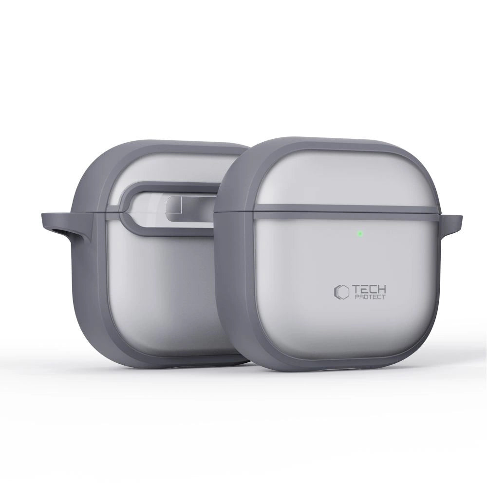 Tech-Protect Slim Hook Case til AirPods 4 - Grå