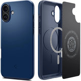 Spigen Thin Fit Magsafe iPhone 16 Case - Blå