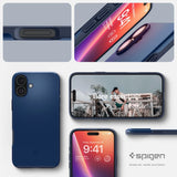 Spigen Thin Fit Magsafe iPhone 16 Case - Blå