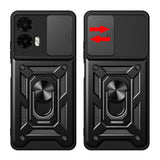 Tech-Protect CamShield Pro Case til Motorola Moto G35 5G - sort
