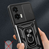 Tech-Protect CamShield Pro Case til Motorola Moto G35 5G - sort