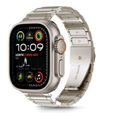 Tech-Protect rustfrit armbånd til Apple Watch 44 / 45 / 46 / 49 mm - titanium