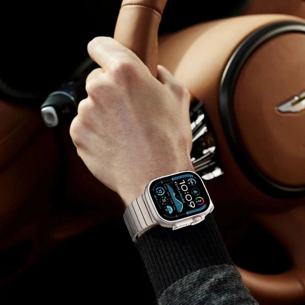 Tech-Protect LinkBand Armbånd til Apple Watch 44 / 45 / 46 / 49 mm - Titanium