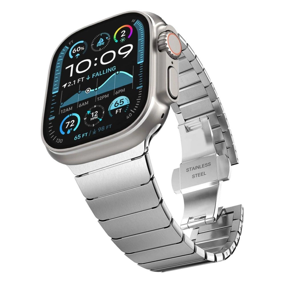 Tech-Protect LinkBand Armbånd til Apple Watch 44 / 45 / 46 / 49 mm - Sølv