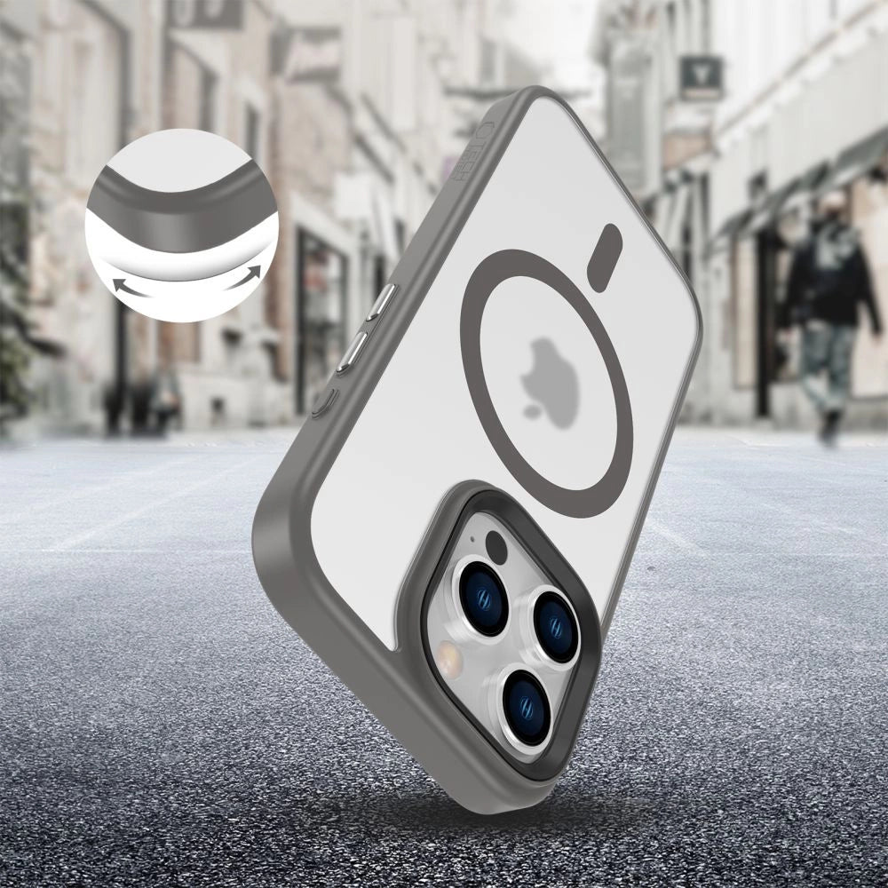 Tech-Protect MagMat MagSafe-hylster til iPhone 16 Pro - titanium