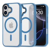 Tech-Protect MagMat MagSafe iPhone 16 Case - Blå