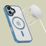 Tech-Protect MagMat MagSafe iPhone 16 Case - Blå