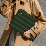 Laptoppose 13-14 Tech-Protect Puffy - oliven