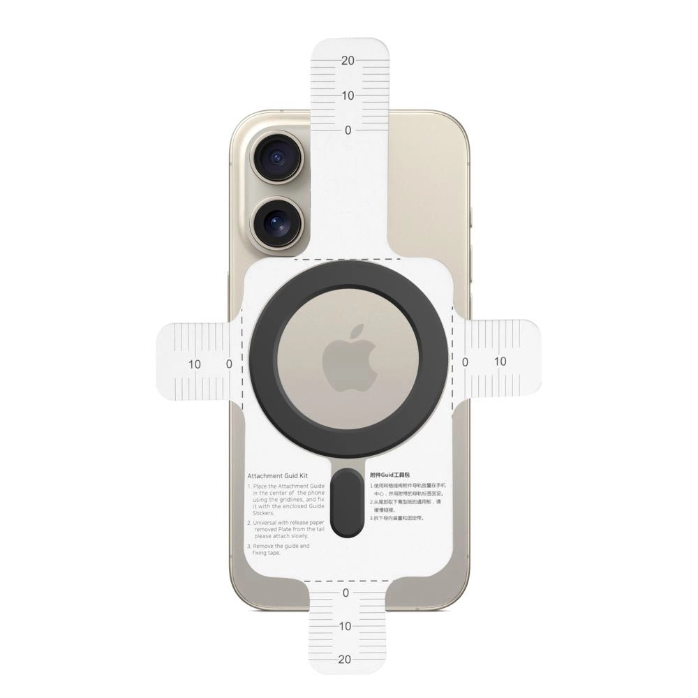 Ring Tech-Protect MMP-100 med MagSafe (2 st.) - hvid - sort